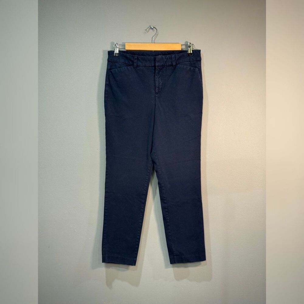 Navy Old Navy High Rise Pixie Straight Leg Pants Size 8 VGUC